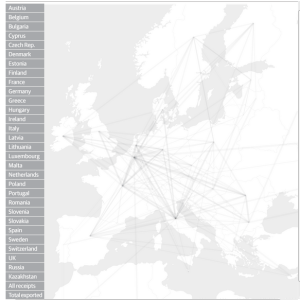 The European trade in horsemeat mapped - interactive - UK news - guardian.co.uk