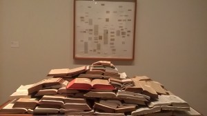 Dictionary with the word freedom removed. Rio Museum of Art.