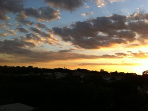 Sky from my flat in Campinas